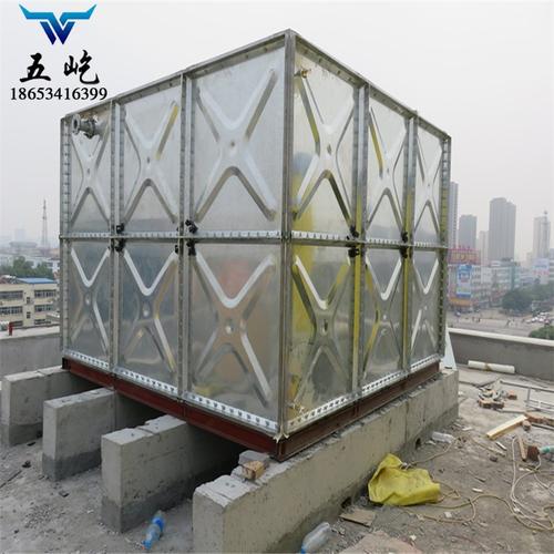 海南水箱产品组合式镀锌消防保温成品太阳能热水箱环保水处理设备